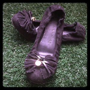 Suede Jack Rogers Flats